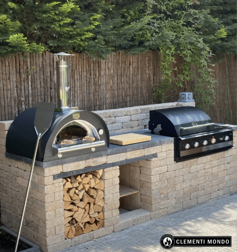 Buitenkeuken Clementi Mondo pizzaoven