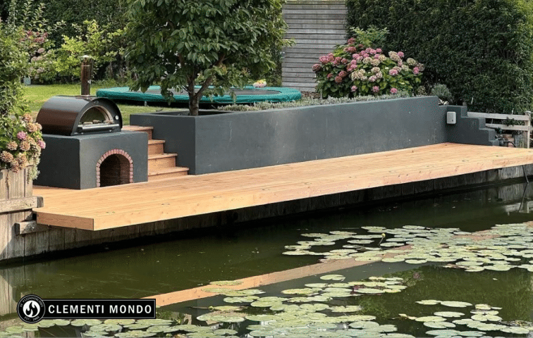 Clementi Hout gestookte pizzaoven Mondo