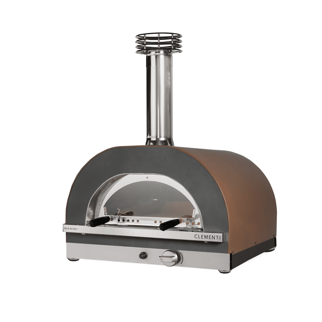 Pizzaoven Gold Brons Gas Glazen Deur Pizzaoven Gold Brons Gas Glazen Deur