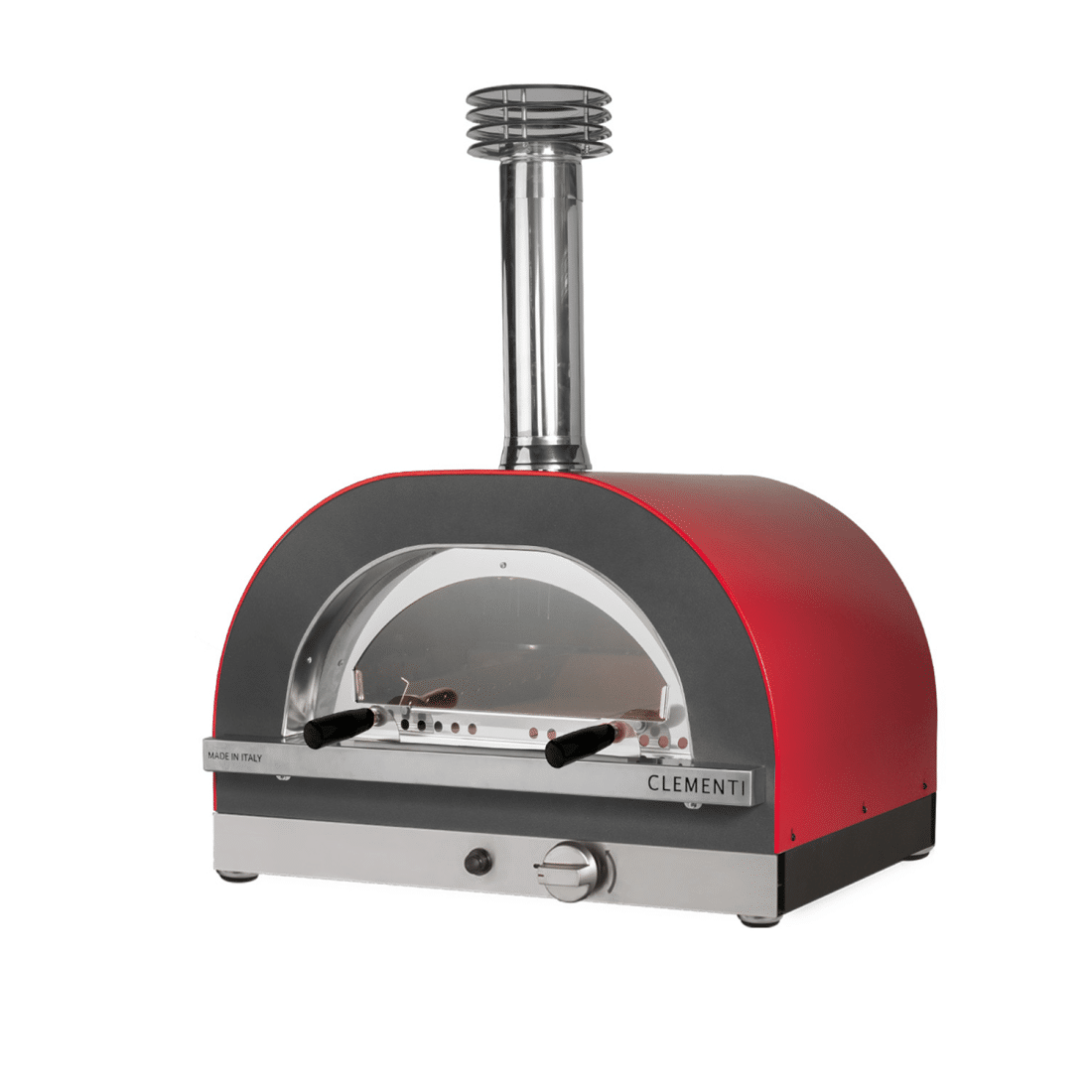 Pizzaoven Gold Rood Gas Glazen Deur Pizzaoven Gold Rood Gas Glazen Deur