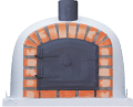 Pizzaoven Sfera Pro Zwarte Deur Houtoven