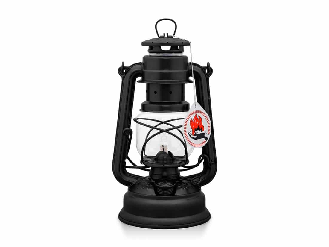 Stormlamp zwart