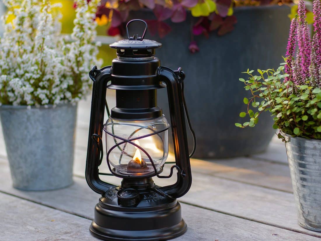 Stormlamp Zwart 6