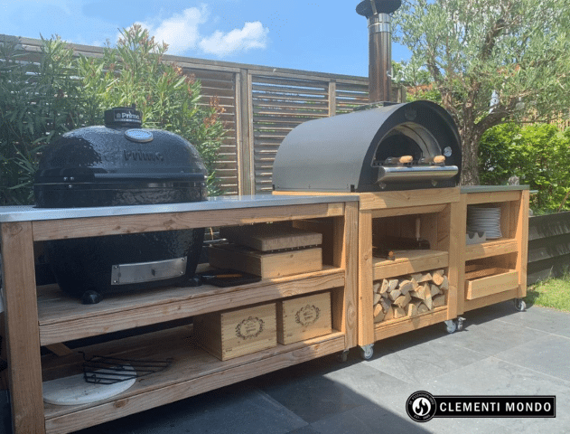 buitenkeuken pizza oven Clementi Mondo